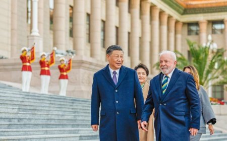 Lula e Xi Jinping reforçam parceria em meio a aumento de tarifas dos EUA