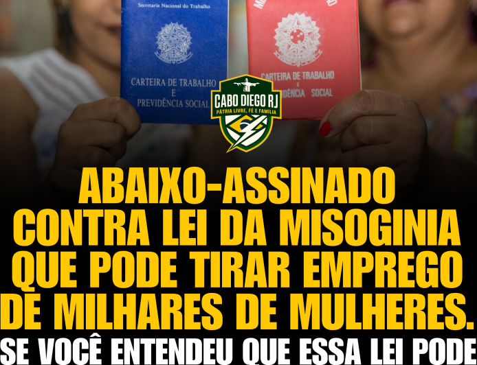 CONTRA LEI DA MISOGINIA