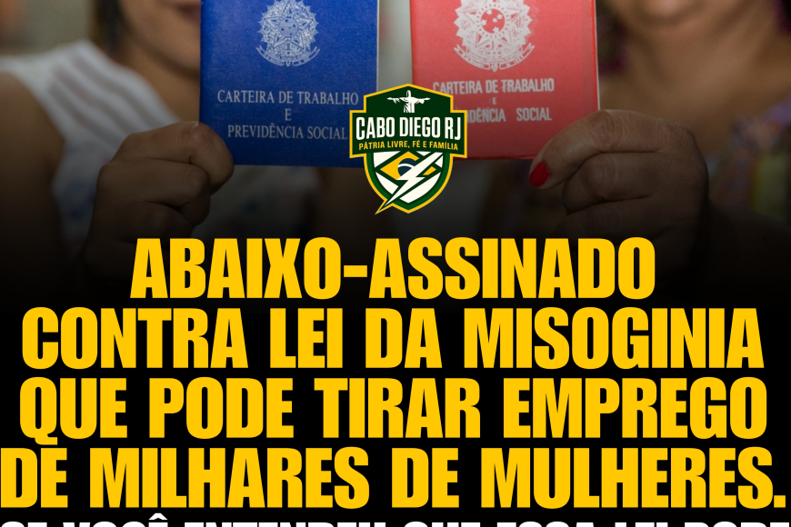 CONTRA LEI DA MISOGINIA