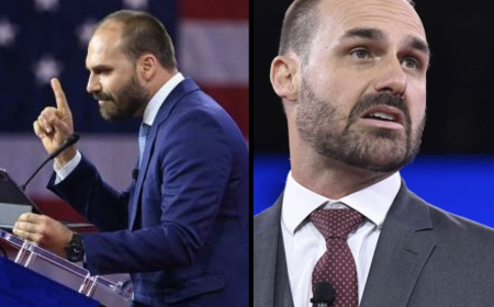 Defesa de Bolsonaro nega conhecimento prévio de vídeo gravado por Eduardo