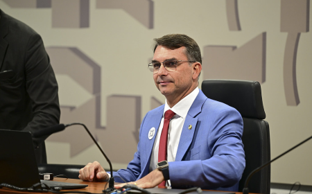 Em sete anos como senador, Flávio Bolsonaro aprovou  um projeto; Salário foi de R$ 4 milhões.