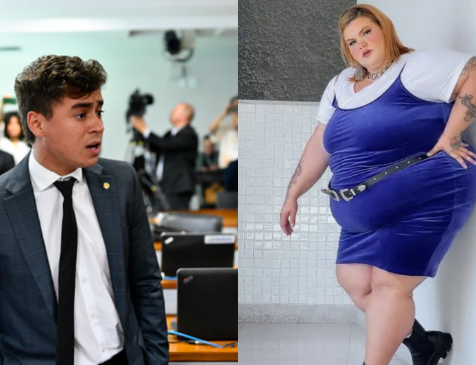 Justiça condena Nikolas Ferreira a pagar R$ 12 mil a Thais Carla por gordofobia