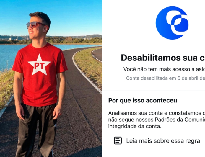 Influenciador petista tem perfil excluído após denunciar Flávio Bolsonaro