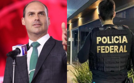 Polícia Federal investiga se Vorcaro bancou Eduardo Bolsonaro nos EUA