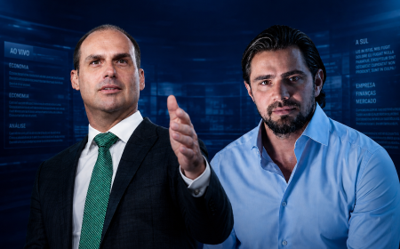 Polícia Federal investiga se Vorcaro bancou Eduardo Bolsonaro nos EUA