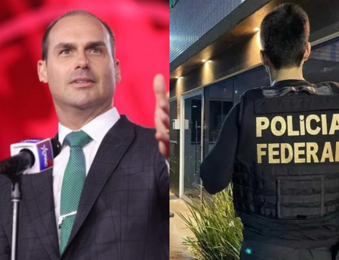 Polícia Federal investiga se Vorcaro bancou Eduardo Bolsonaro nos EUA