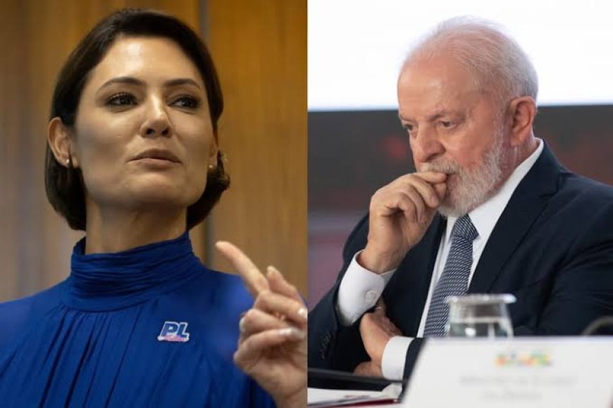 Lula x Michelle Bolsonaro (Se ela assumir o lugar do marido)